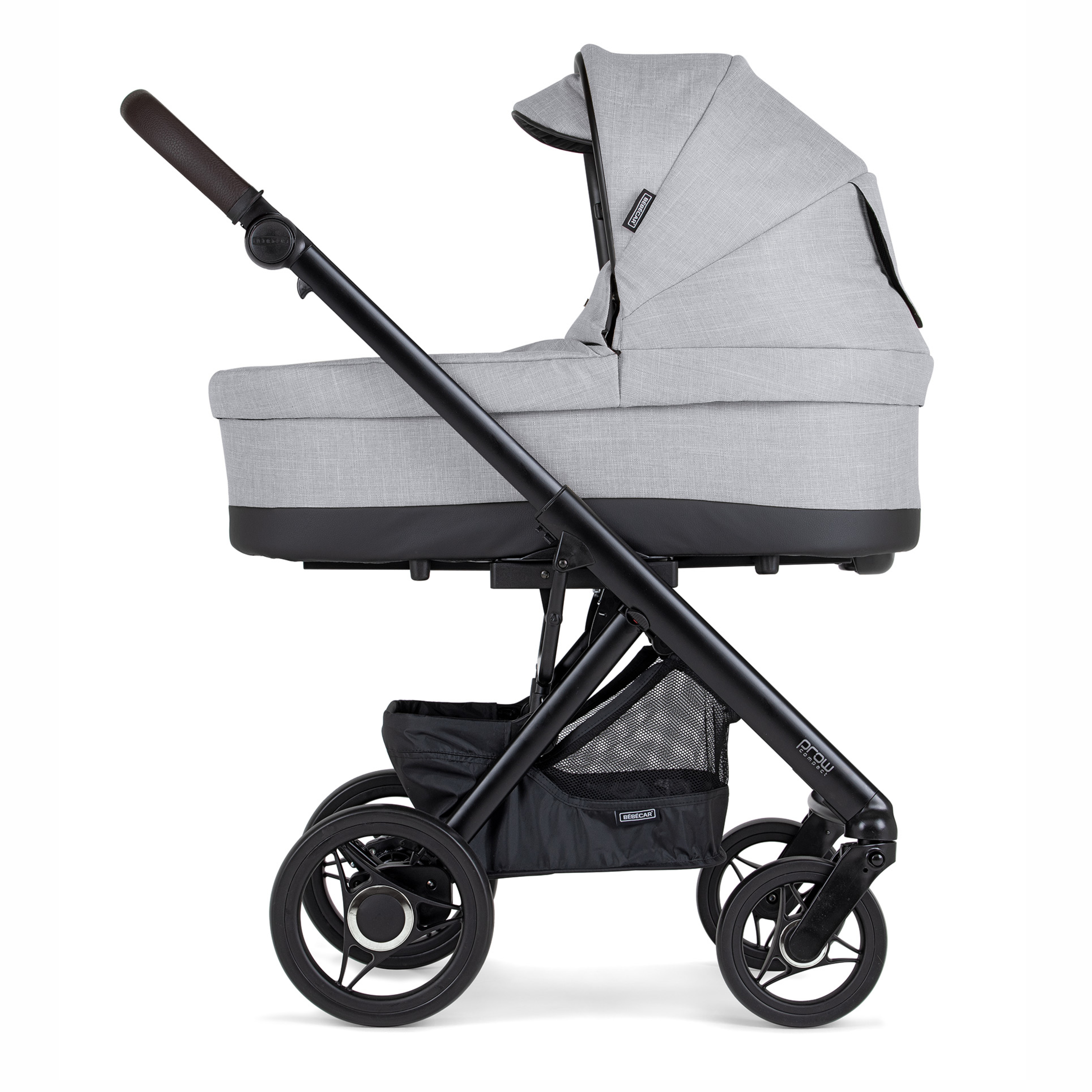 Cochecito dúo PROW COMPACT Negro KA413 BEBECAR